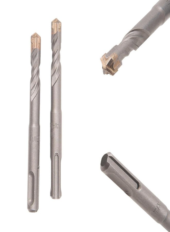 TAPARIA 10mm Cross Point Tip SDS Plus Hammer Drill Bit for Concrete/Masonry Drilling (HDC 10110, 10x50x110 mm, Pack of 2)-Home, DIY, Professional, Construction, Brick, Wall-Drilling - Image 1